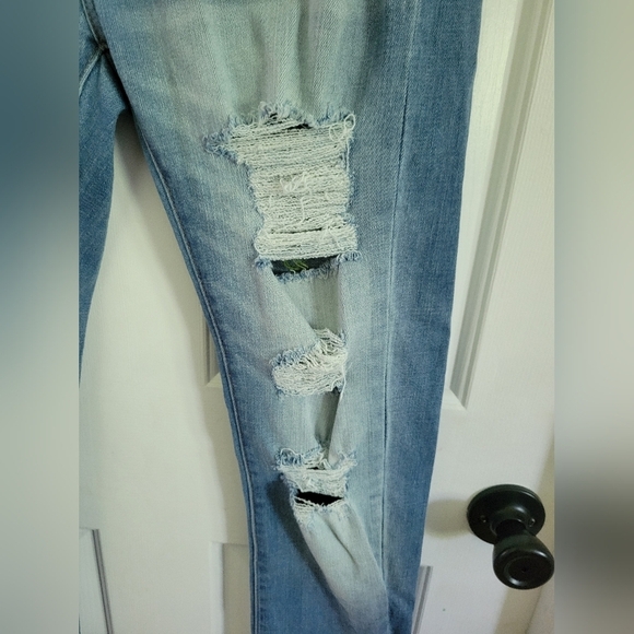 KanCan Womens Caroline Mid Rise Ankle Skinny Jeans Light Wash Size 28 - Picture 4 of 7